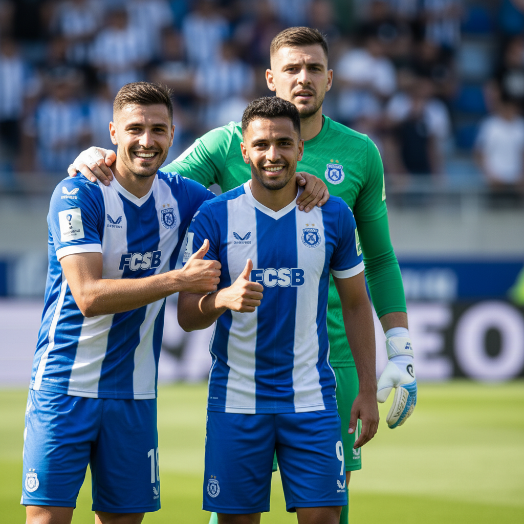 Abdallah și Coman titulari la Hermannstadt, cu revenirea lui Alomerovic în echipă