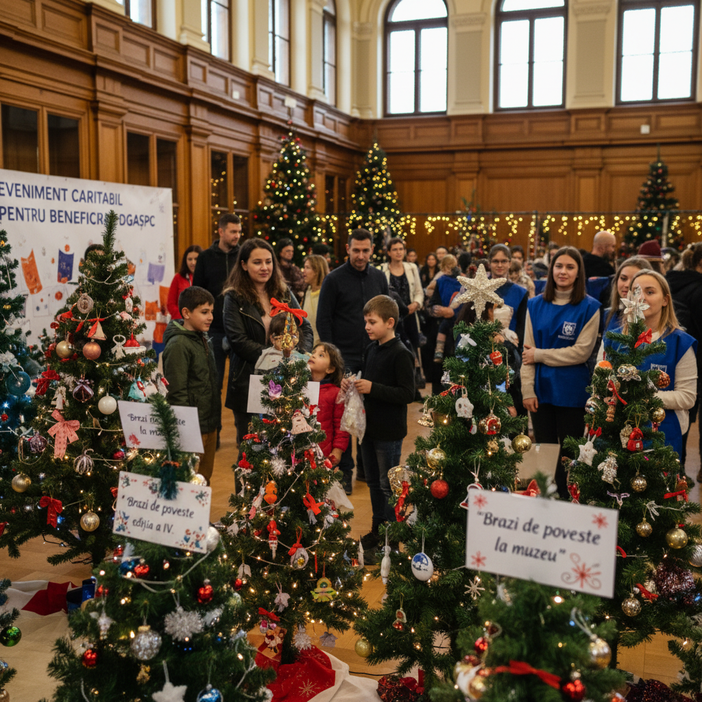 Brazi de poveste la muzeu – ediția a IV-a a evenimentului caritabil pentru beneficiarii DGASPC