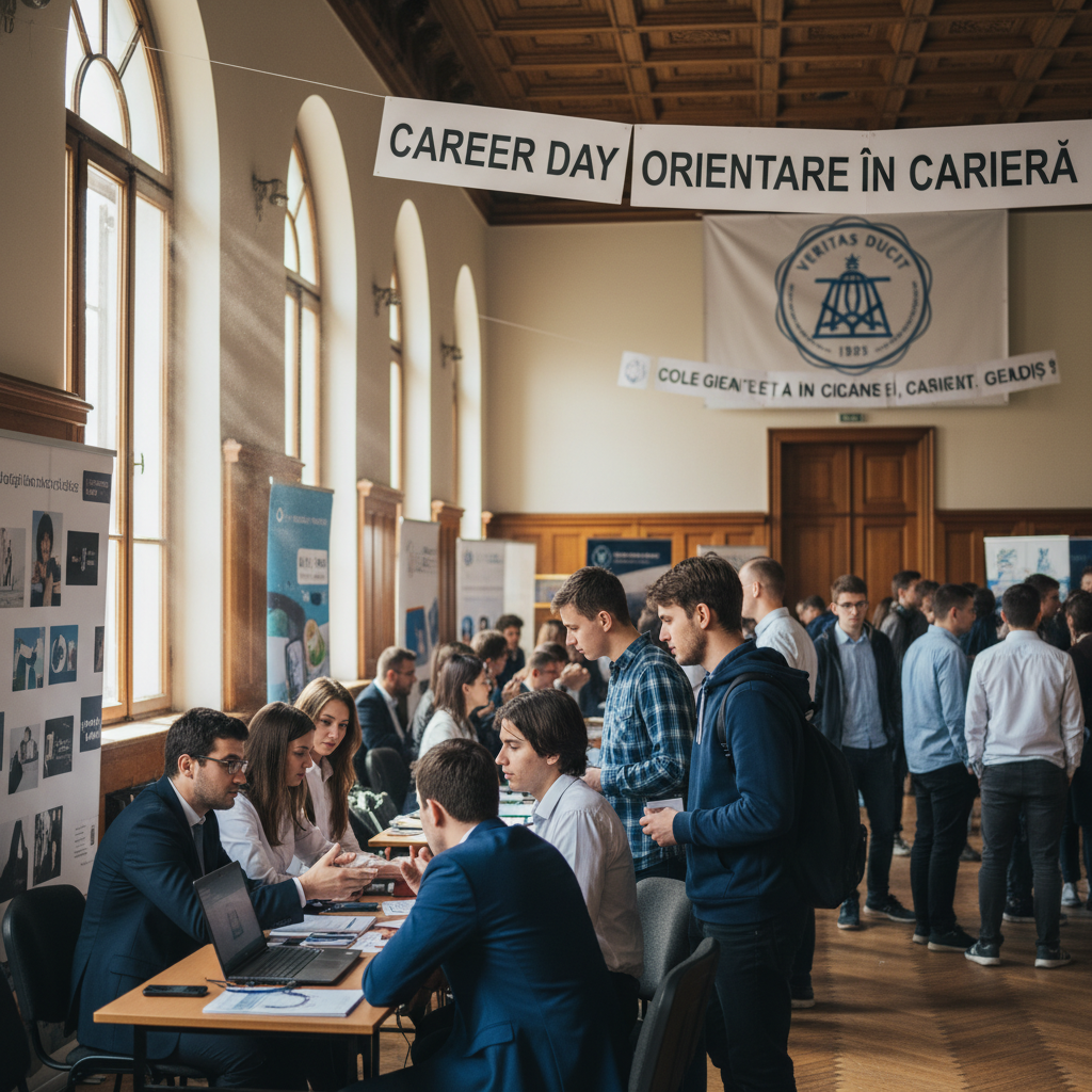Colegiul Național Vasile Goldiș organizează Career Day – eveniment de orientare în carieră pentru elevi