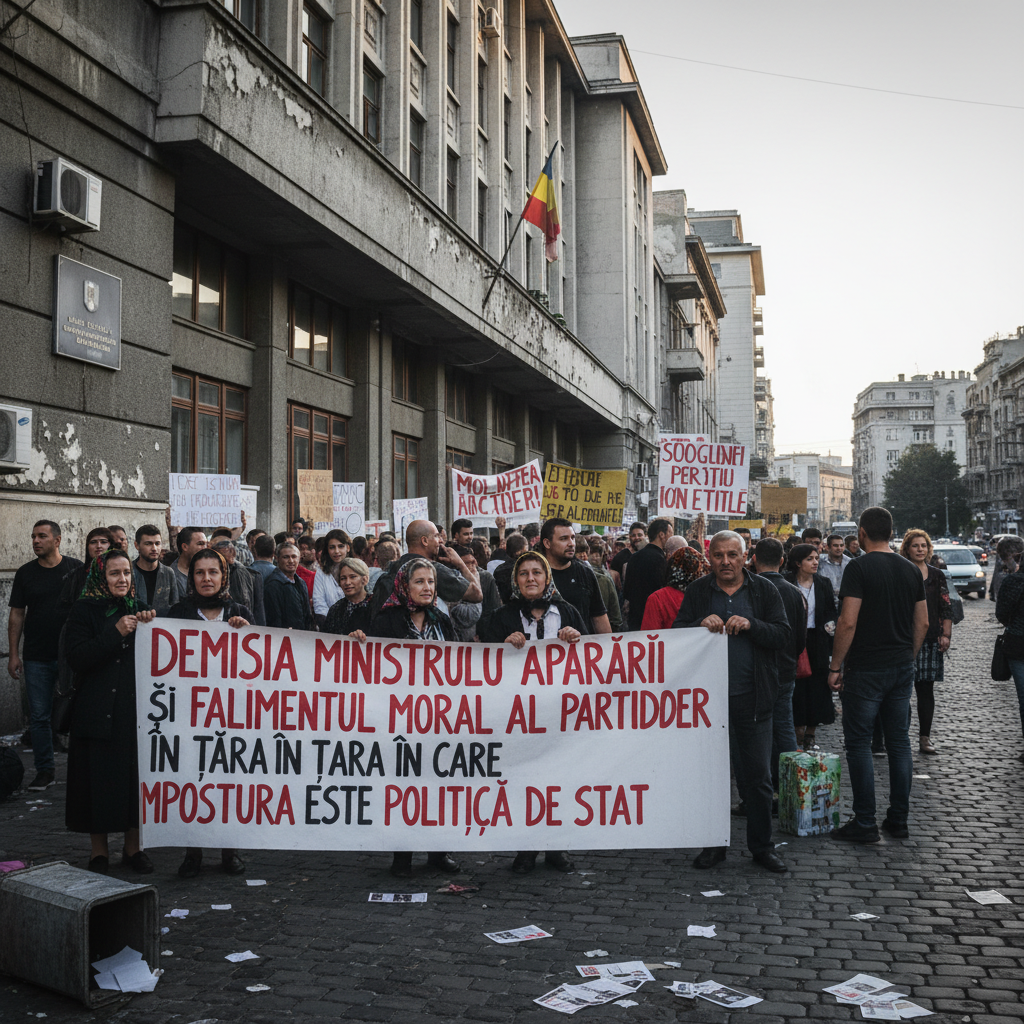 Demisia ministrului Apărării dezvăluie criza morală a partidelor în România dominată de impostură politică