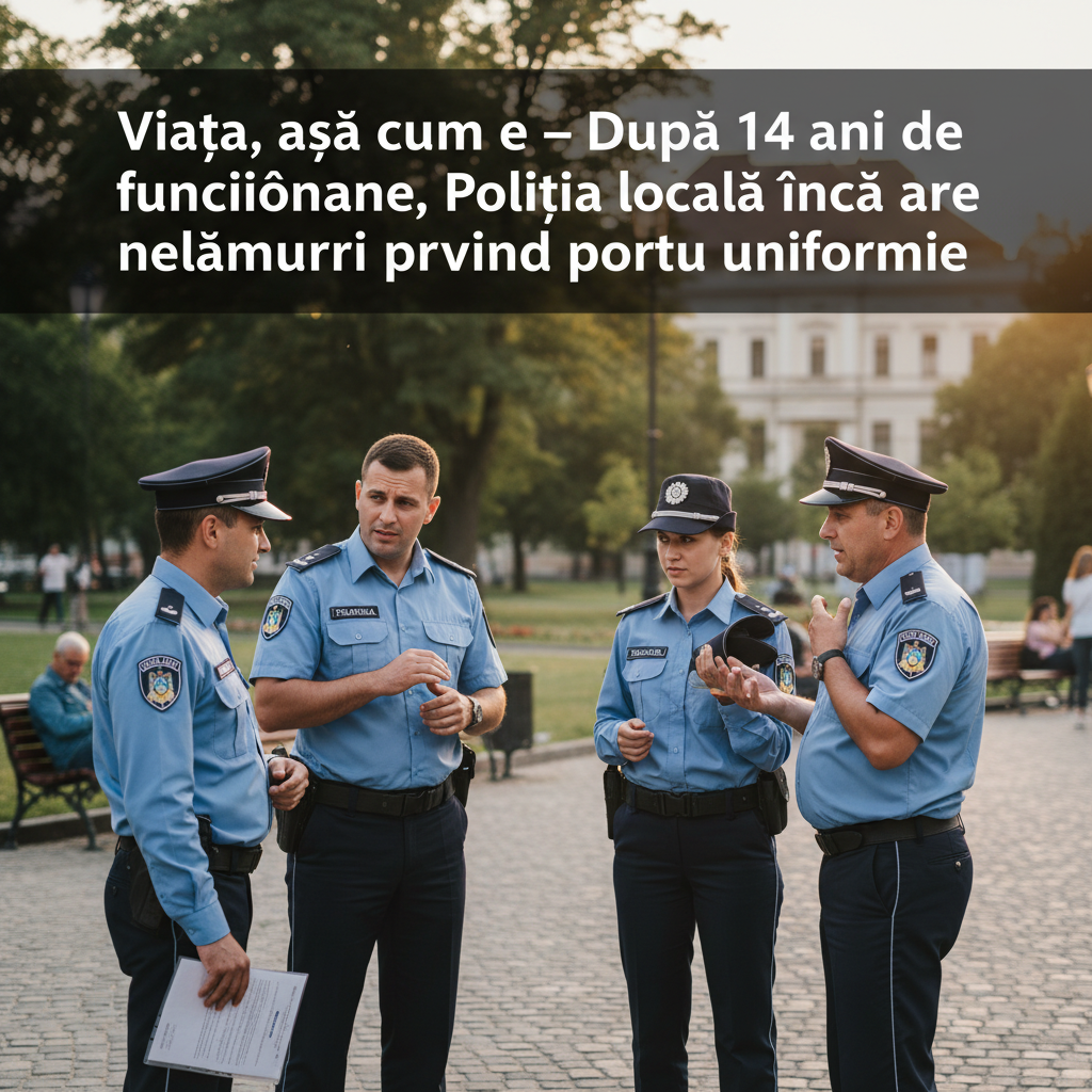 Încă nelămuriri privind purtarea uniformei