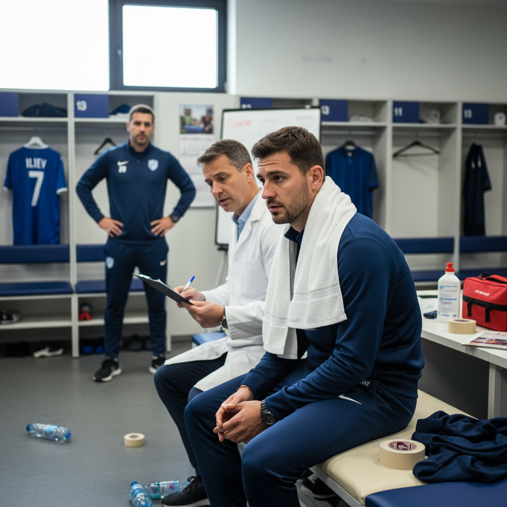 Starea de sănătate a lui Iliev pune sub semnul întrebării prezența sa la meciul cu Hermannstadt