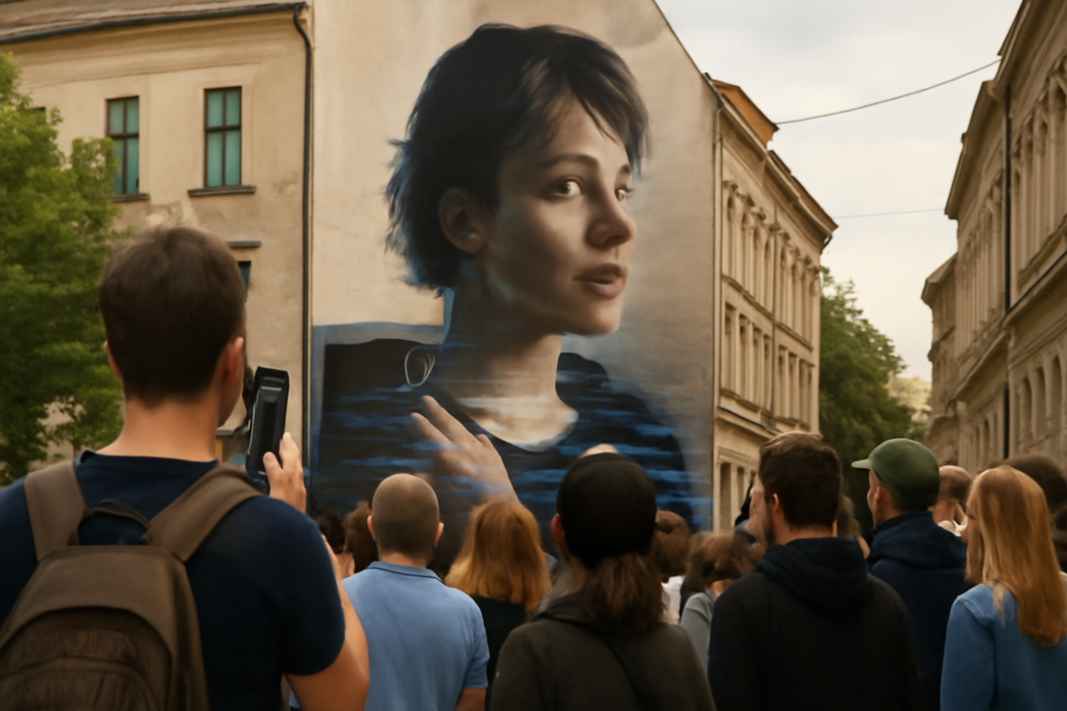 STREET smART – artă urbană cu realitate augmentată, AI, mapping și muzică electronică