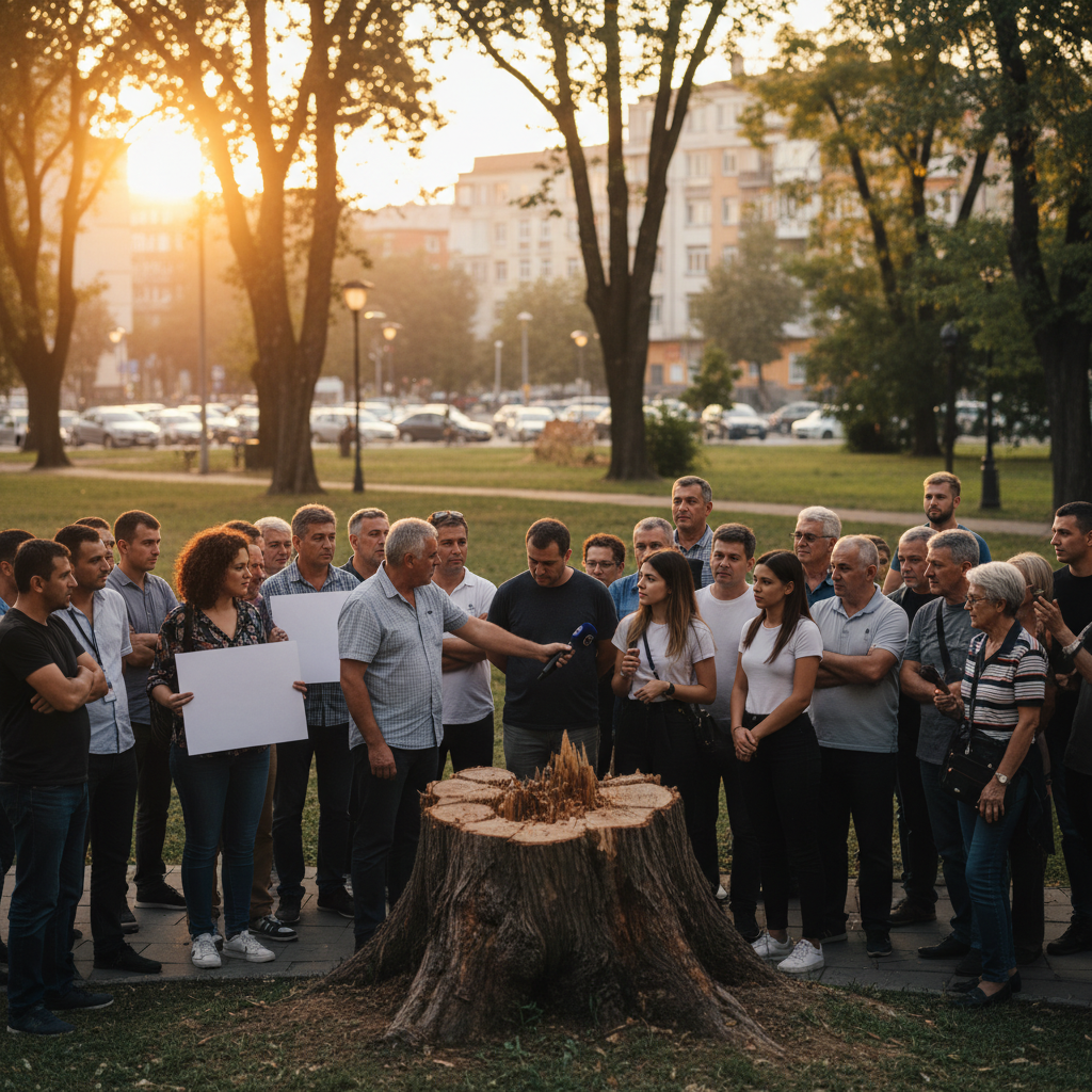 Tăierea ilegală a arborilor din orașe – posibila pedeapsă cu închisoarea