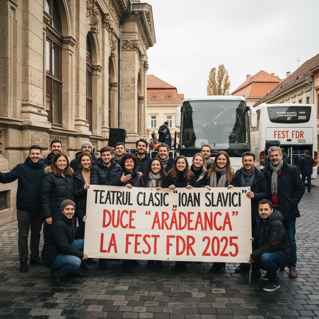 Teatrul Clasic Ioan Slavici din Arad prezintă Arădeanca la FEST FDR 2025