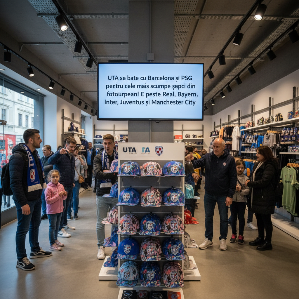 UTA concurează cu Barcelona și PSG pentru cele mai scumpe șepci din fotbalul european, depășind Real, Bayern, Inter, Juventus și Manchester City